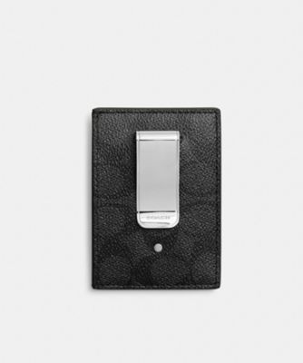 新品・箱付き◼️COACHカードケース＋マネークリップ セット コーチ COACH 財布 メンズ マネークリップ カードケース 名刺